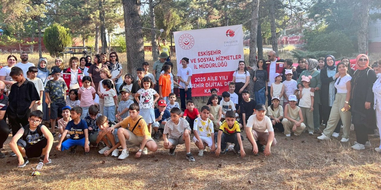 Eskişehir'de aileler için "Dijital Detoks Kampı" düzenlendi