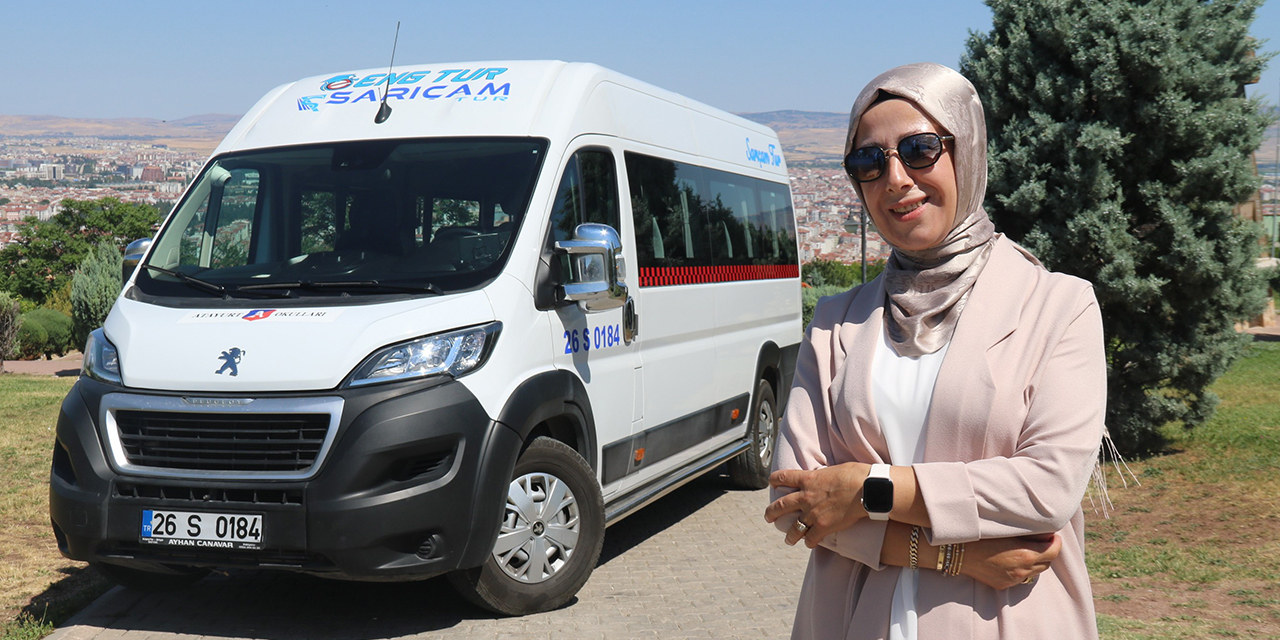 Eskişehir'de 3 çocuk annesi azmiyle örnek oluyor