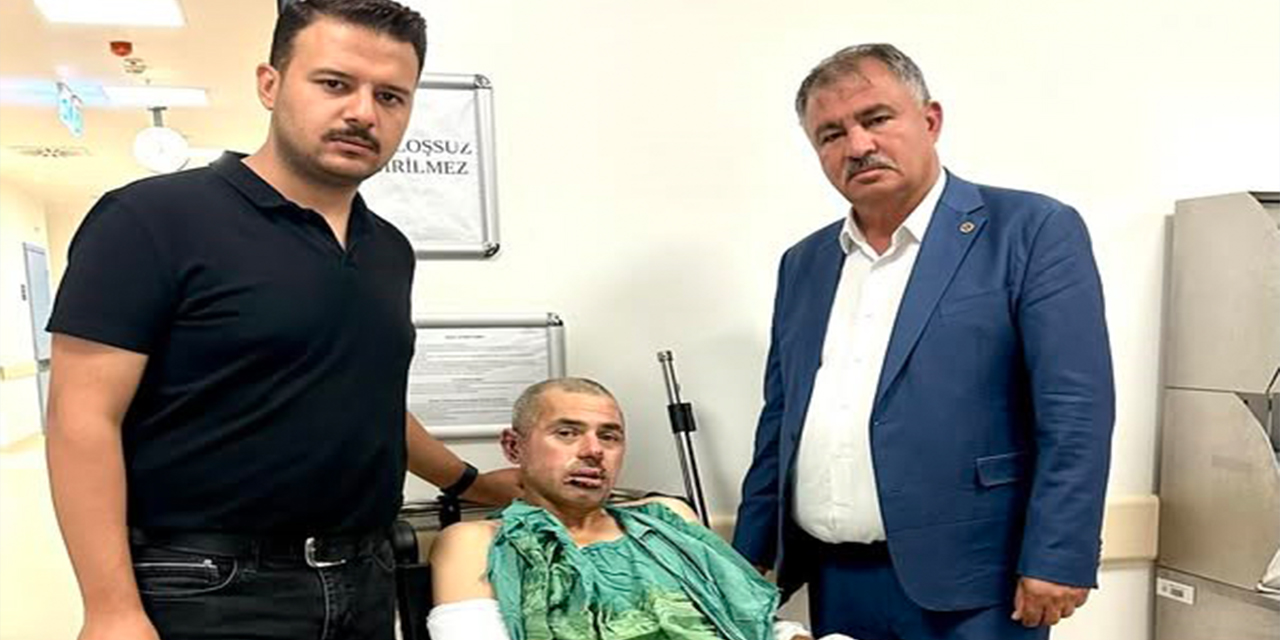Pütün'den Eskişehir'de yangında yaralanan Kader Dereli'ye ziyaret