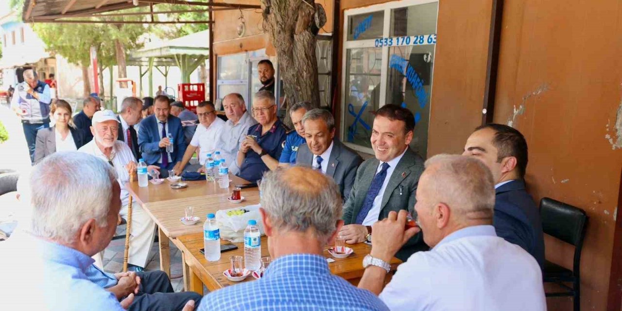 Vali Sözer ilçe esnafının nabzını tuttu