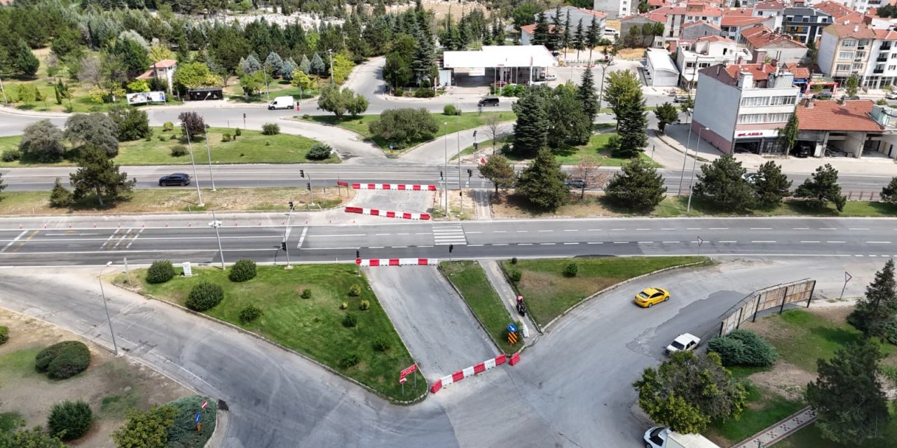 Tepebaşı Kavşağı o tarihe kadar kapalı kalacak!