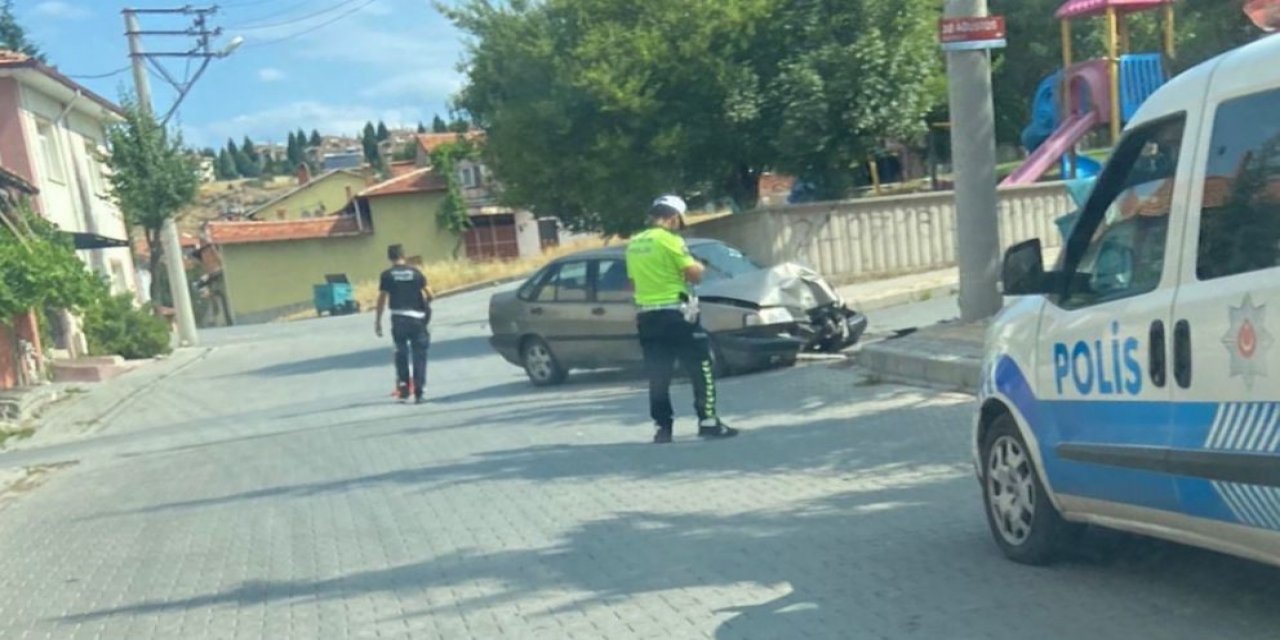 Kütahya'da feci kaza: 2 yaralı