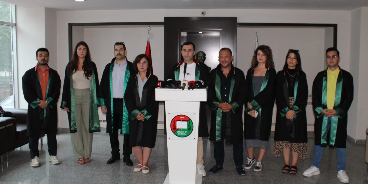 Eskişehir Barosu'ndan kan donduran olaya sert tepki