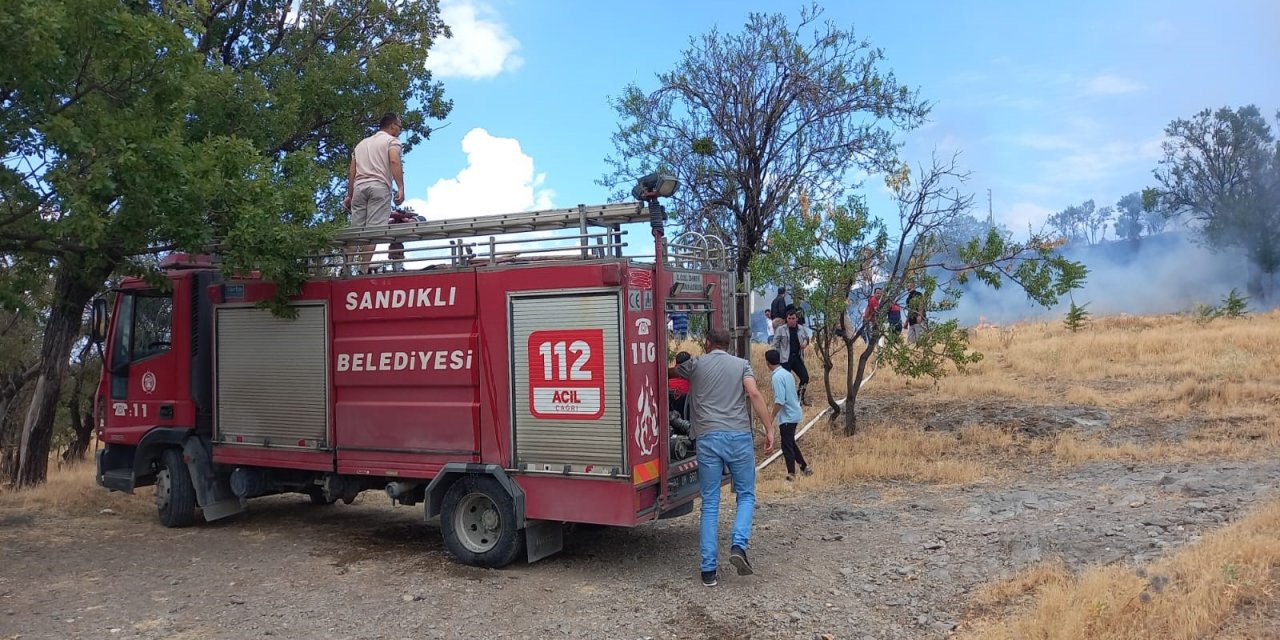 Afyonkarahisar'da yangın