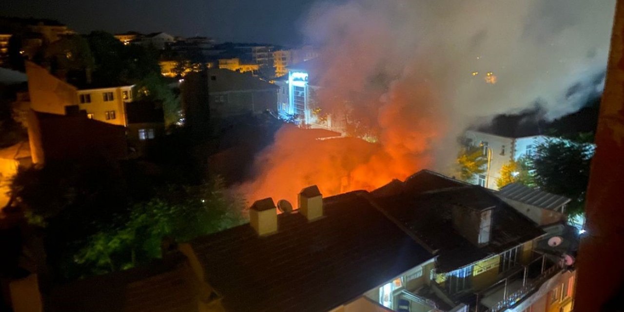 Kütahya’da korkutan yangın