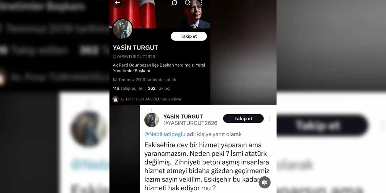AK Partili bürokrattan dikkat çeken çıkış: Eskişehir bu kadar hizmeti hak ediyor mu?