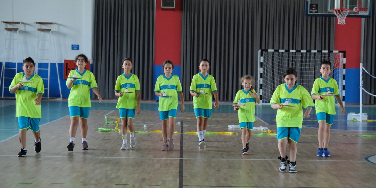 Badmintonu sevdiler