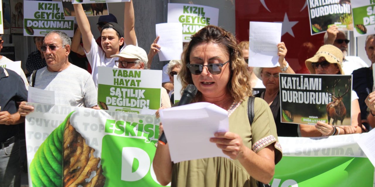 Eskişehir Doğa ve Yaşam Platformu 'Av Turizmi İhalesi'ne tepki gösterdi