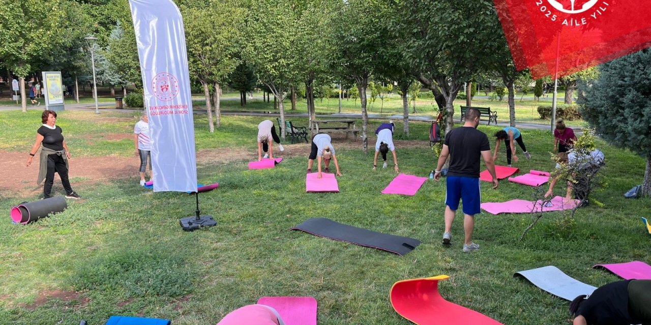 Eskişehir’de güne sporla başlangıç
