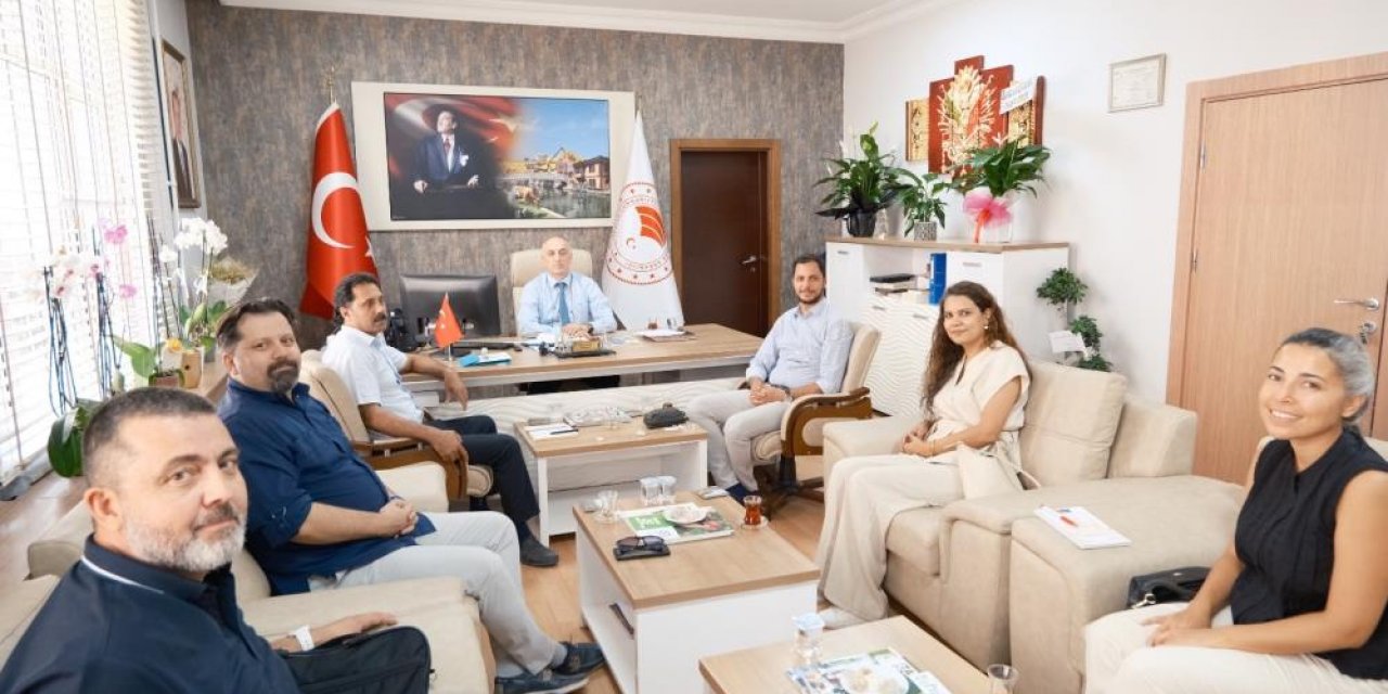 Eskişehir tarım fuarı için iş birliği görüşmesi
