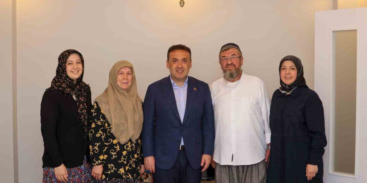 Vali Sözer, gazinin evinde minnet duygusunu ifade etti