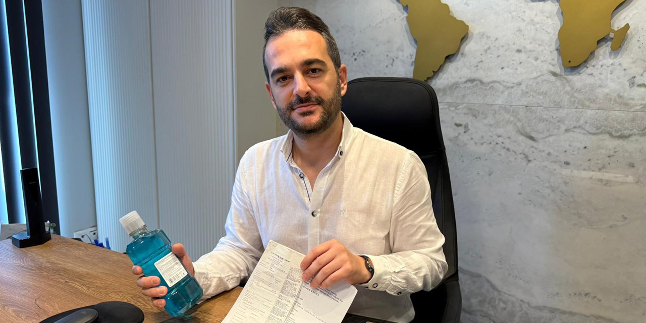 Gargara yapan sürücü hayatının şokunu yaşadı