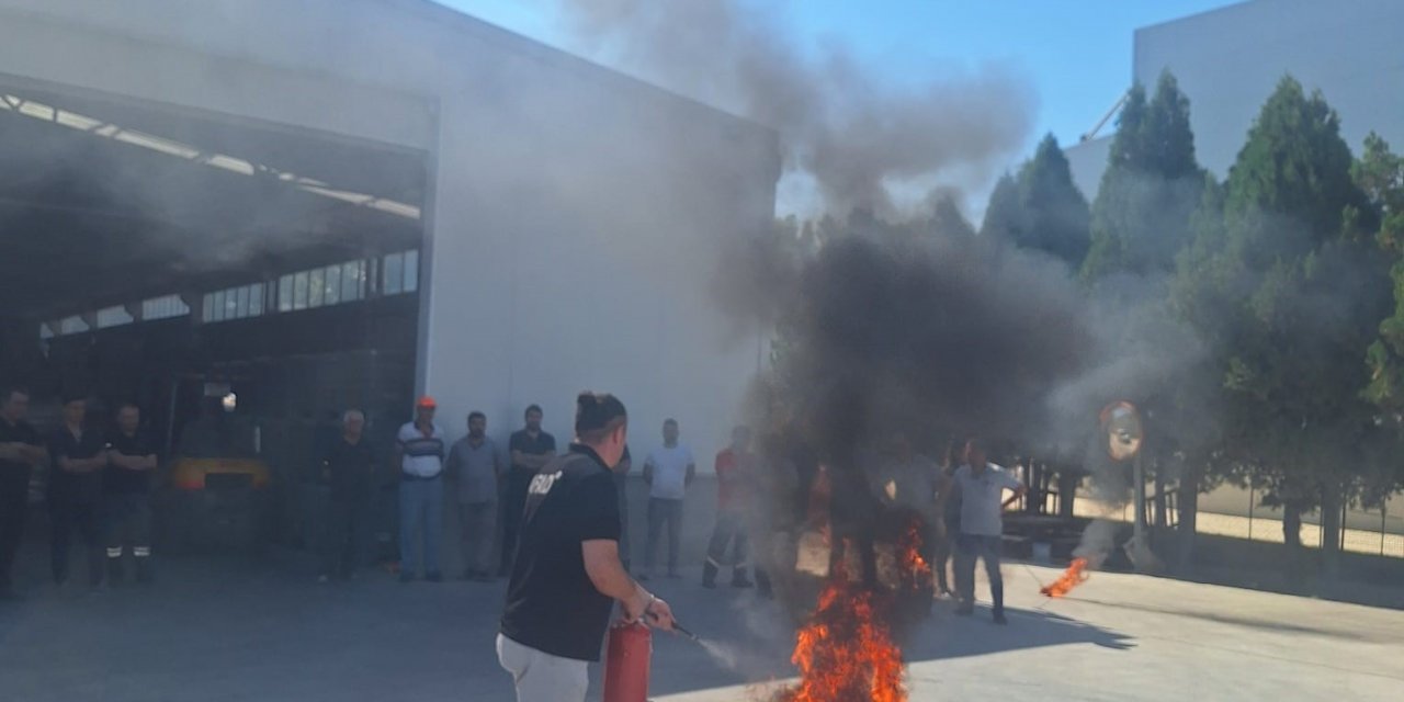 Eskişehir'de yangın farkındalığı eğitimi verildi