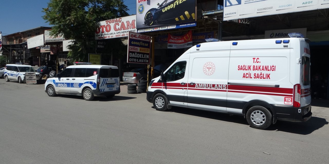 Tartıştığı kocasını bıçakladı