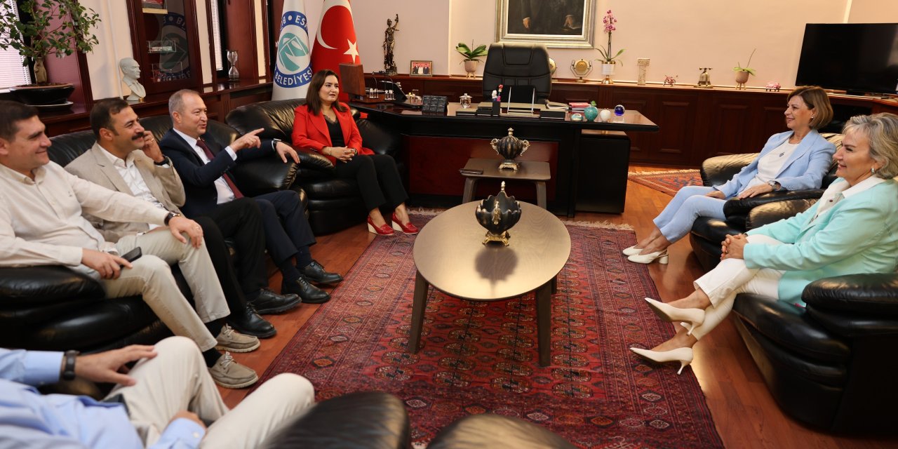 Başkan Ünlüce'ye özel ziyaret