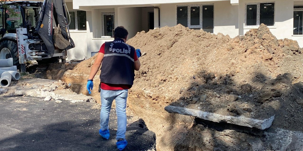 İnşaat alanında göçük: 1 yaralı