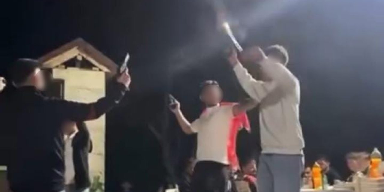 Asker uğurlamasında magandalar havaya ateş açtı