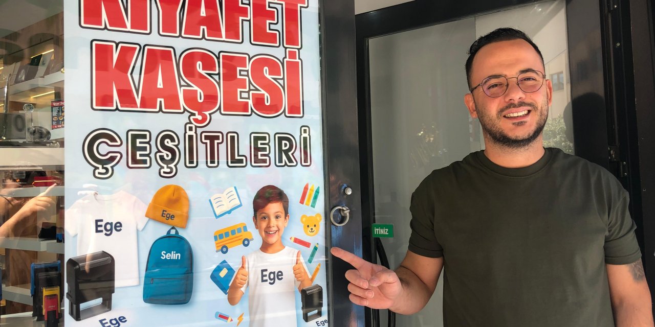 Eskişehir'de isme özel kaşeler yoğun talep görüyor