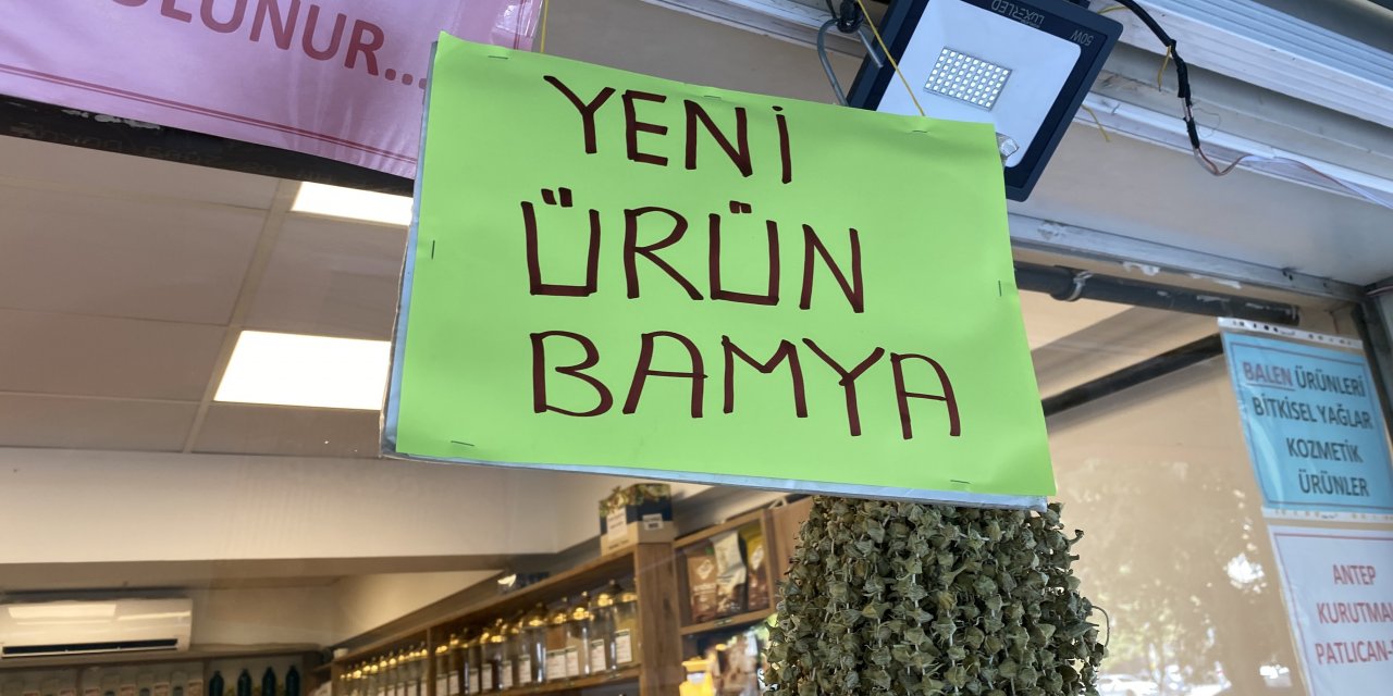 Kurutulmuş çiçek bamyanın fiyatı düştü