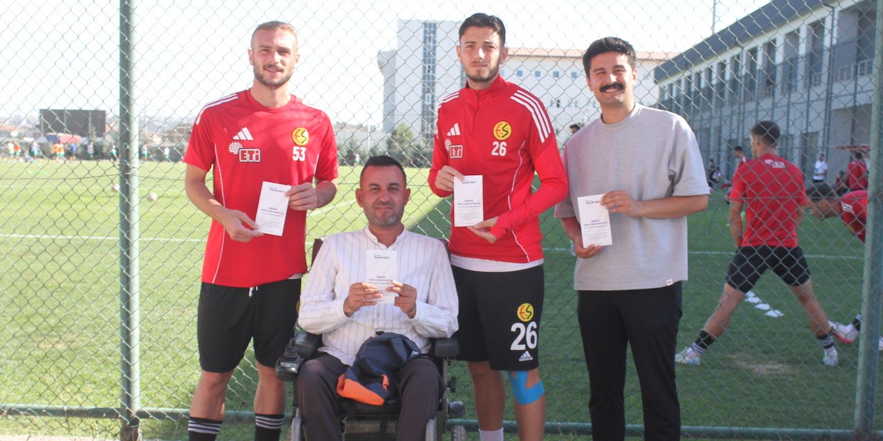 SMA Vakfı’ndan Eskişehirspor’a Ziyaret