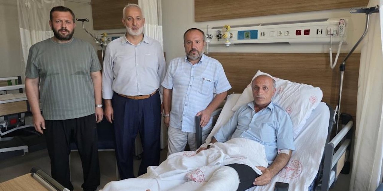 Eskişehir'de köye su almaya gelen grup imamı darp etti
