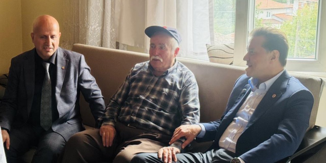 Milletvekili Hatipoğlu’ndan şehit ailesine ziyaret