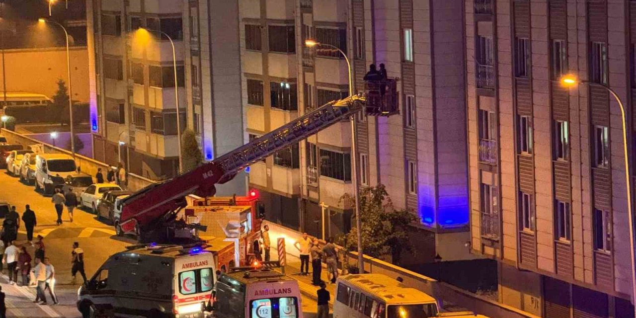 Bozüyük’te maddi hasarlı ev yangını