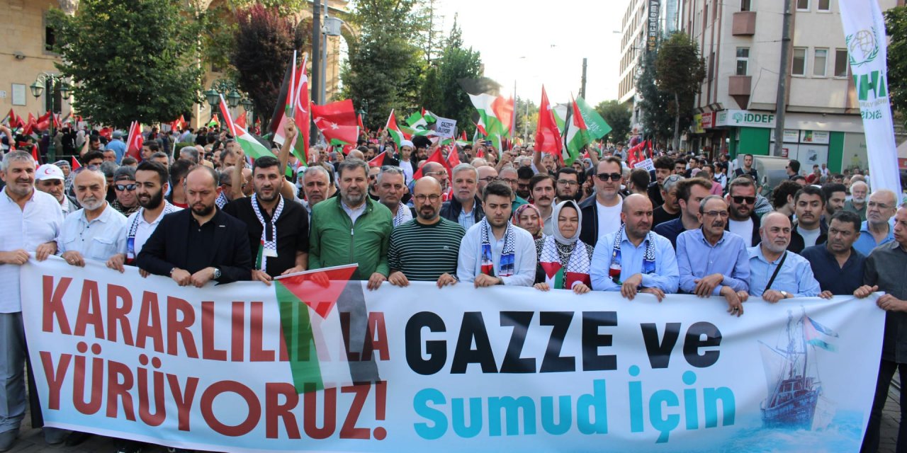 Filistin için yürüdüler