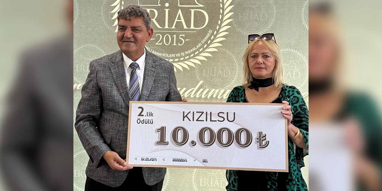 ERİAD'ın yarışmasında 'Kızılsu' önerisinin sahibi ödülünü Filistin'e bağışlayacak