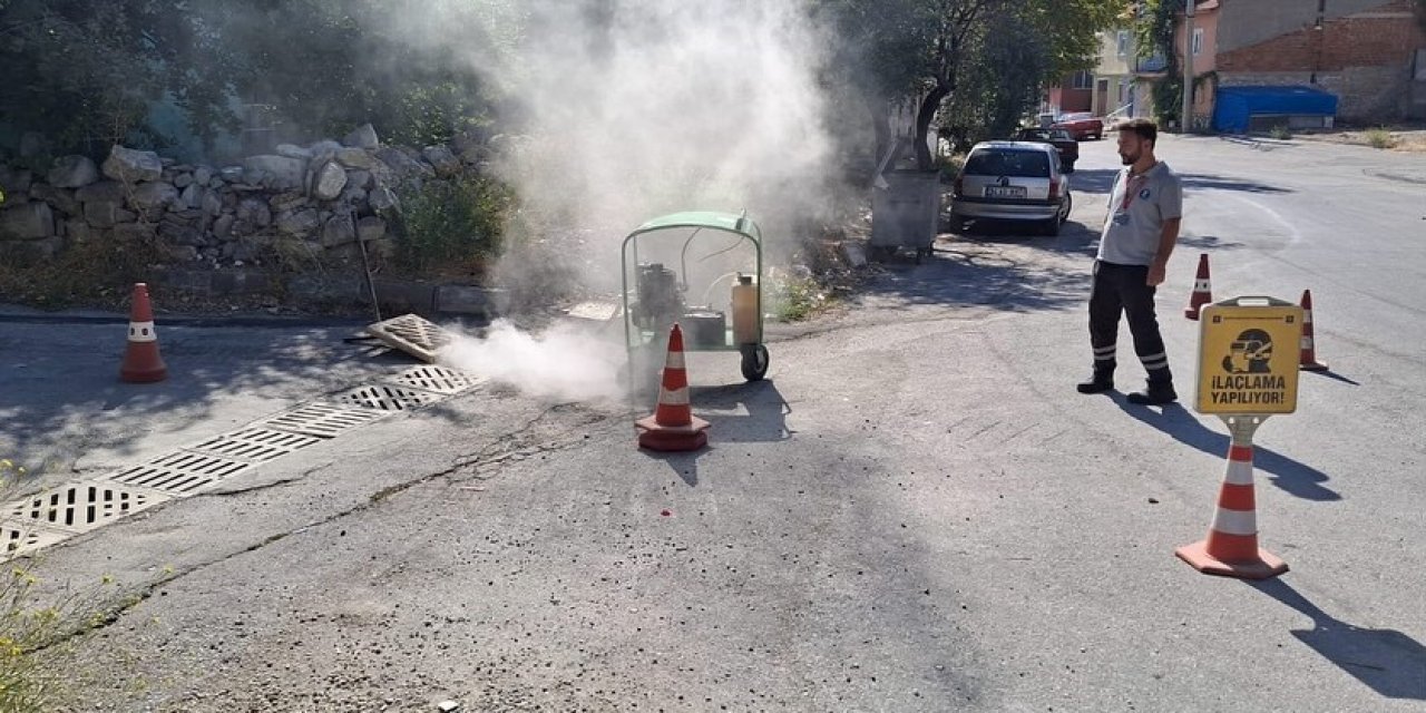 Kütahya Belediyesi çevre ve halk sağlığı için çalışmalarını sürdürüyor