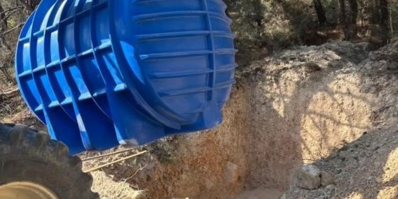 Yeni su deposu ve tank hizmete alındı