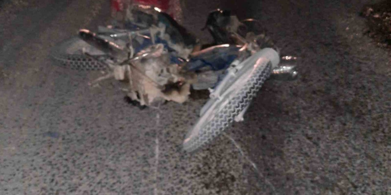 Karapınar’da otomobille motosiklet çarpıştı: 3 yaralı