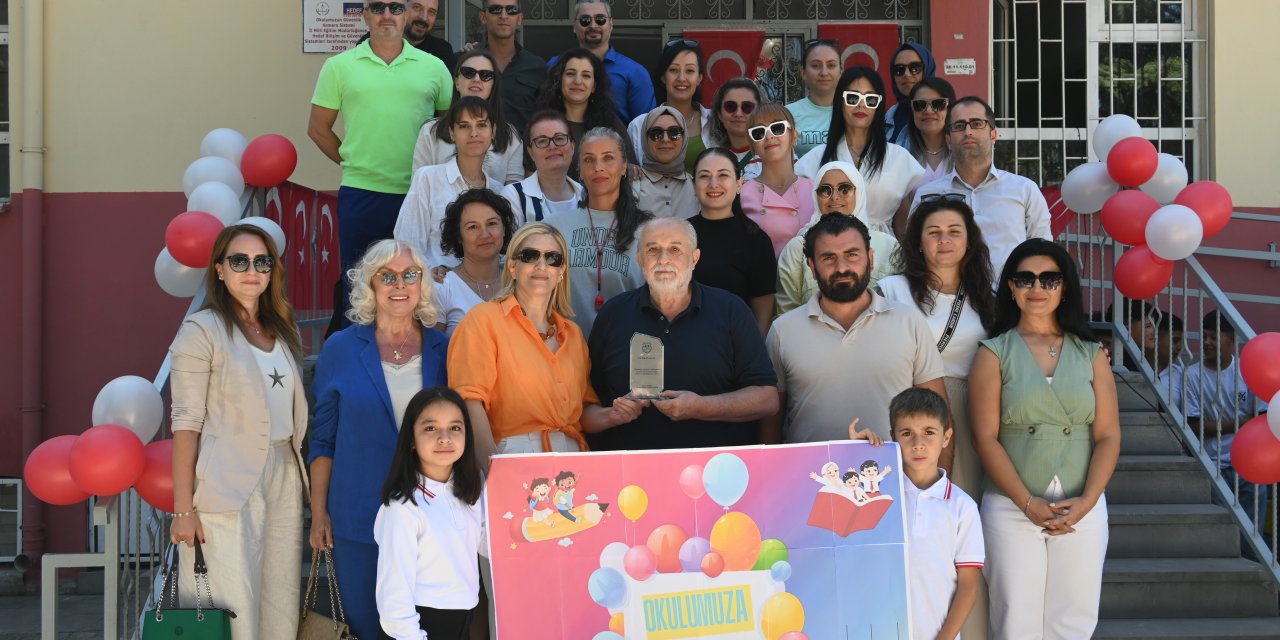 Eskişehir'de ortaokula anlamlı destek