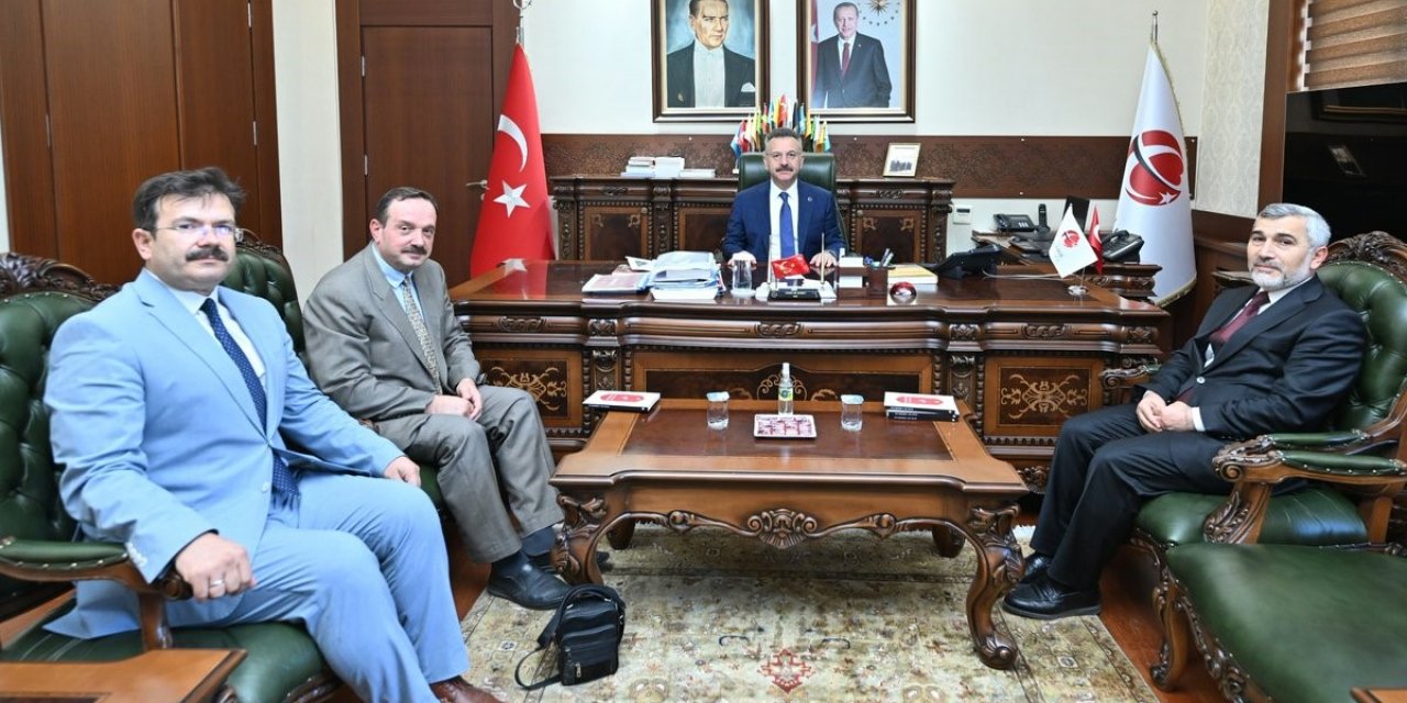 Eskişehir müftülük heyetinden Vali Aksoy'a ziyaret