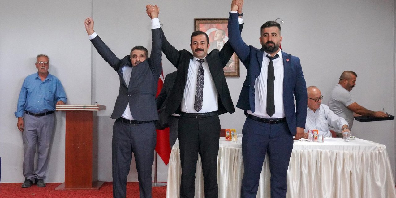 CHP Alpu'da Cihan Üngör başkan oldu