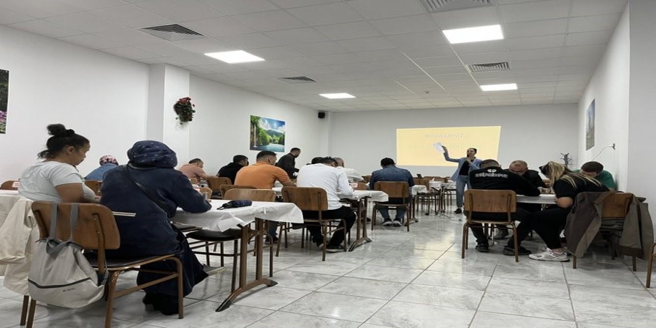 Eskişehir'de temel iş sağlığı ve güvenliği eğitimi
