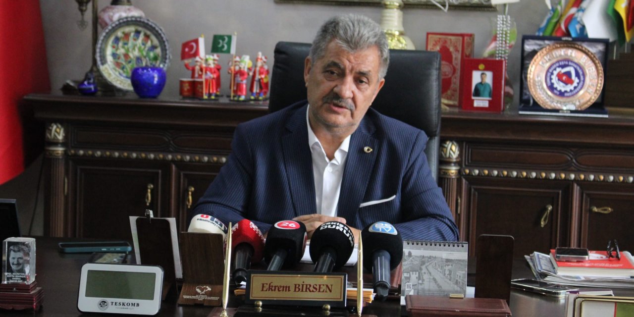 Esnaf Odaları Birliği Başkanı Ekrem Birsen’den festival tepkisi