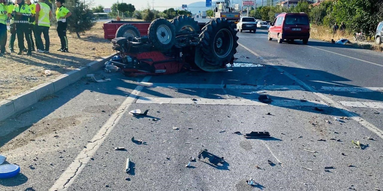 Afyonkarahisar'da feci kaza