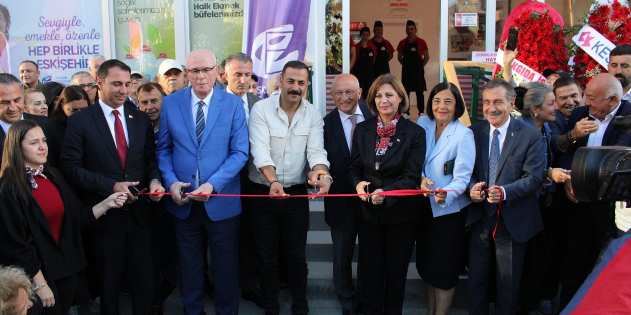 Başkan Ünlüce Halk Et’i hizmete açtı