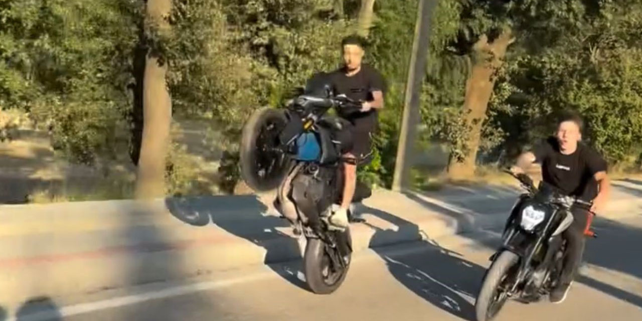 Tek tekerci yakayı böyle ele verdi!