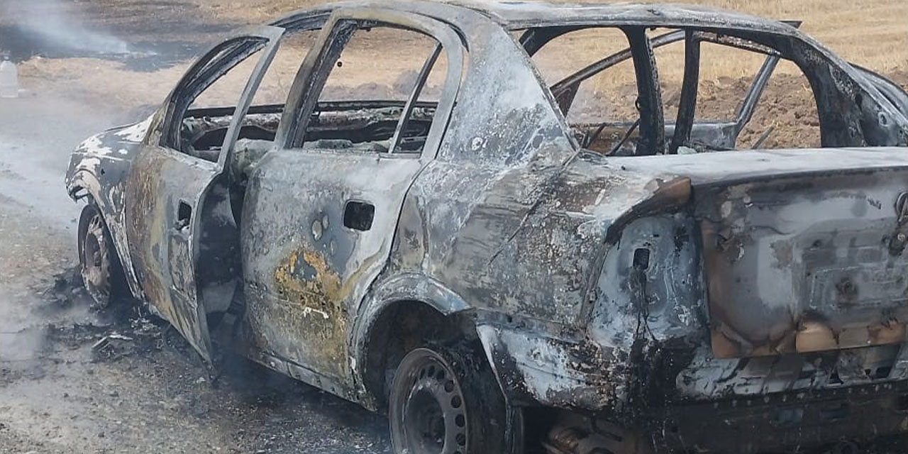 Afyonkarahisar'da araç küle döndü