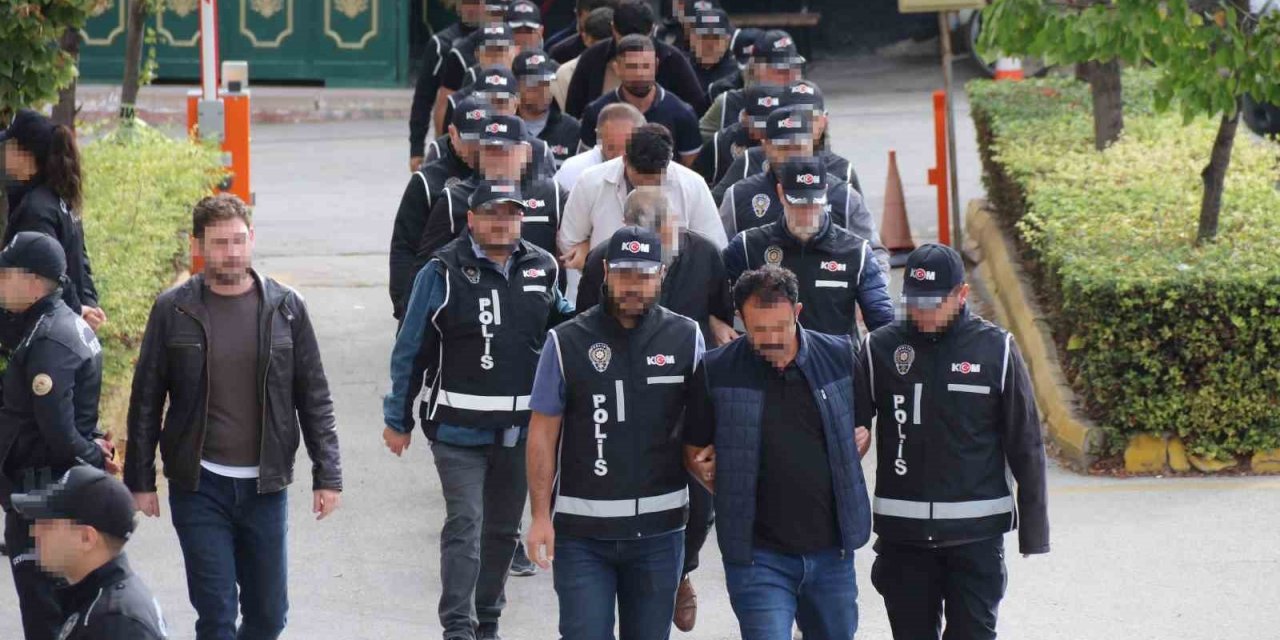 Eskişehir'de tefecilik operasyonunda 5 şahıs tutuklandı