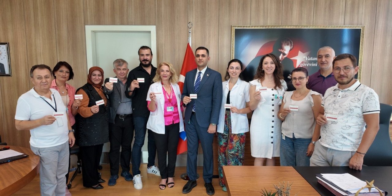 Eskişehir'de sağlık çalışanları organlarını bağışladı