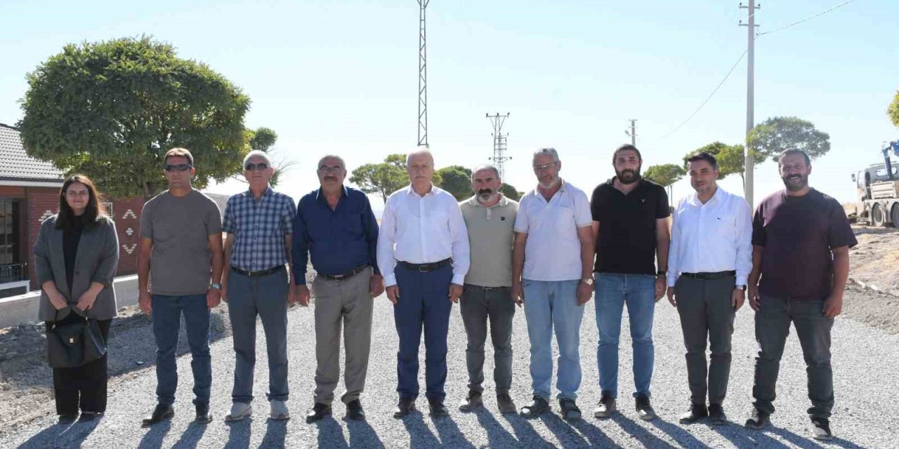 Kulu Kırkpınar ile Haymana Yeşilköy arasındaki yol yapımı tamamlandı