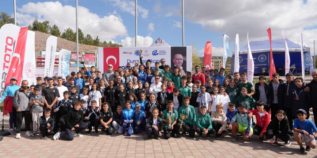 Kanoda olimpik umutlar yarış heyecanı