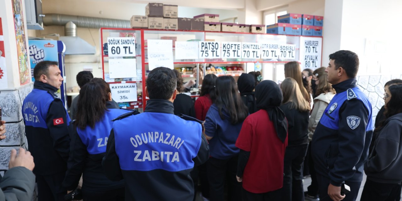 Eskişehir'de okul kantinlerinde sıkı denetim
