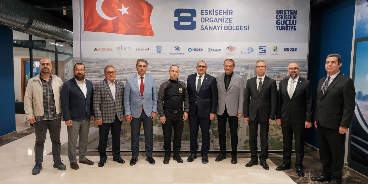 Başkan Küpeli Eskişehir İl Emniyet Müdürü'nü ağırladı