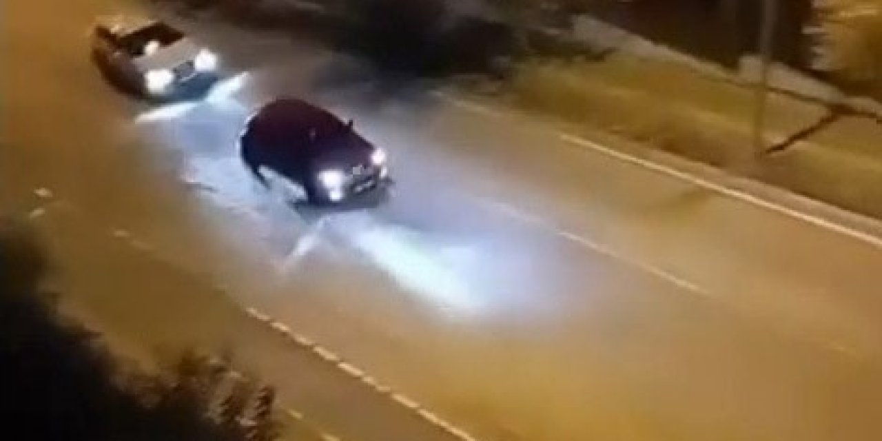 Bursa'da polisten kaçan araç mahalleyi ayağa kaldırdı