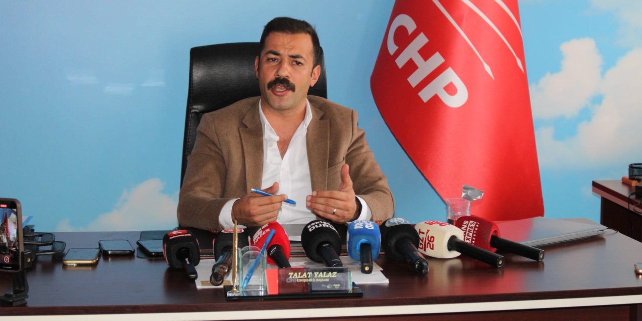 CHP'li Yalaz: “Devlet ciddiyetine yakışmaz”