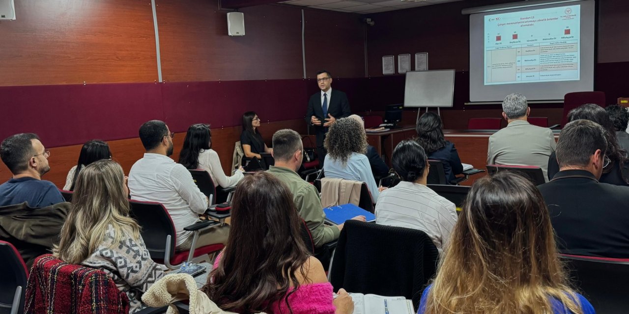 Sağlık Tesisi İl Değerlendirme Sonuçları paylaşıldı